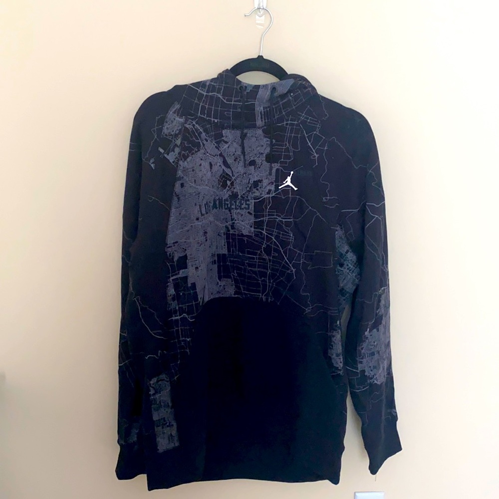 Nike Men's Jordan Hoodie Black City of Flight